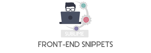 Imagem para Sublime Front-end Snippets